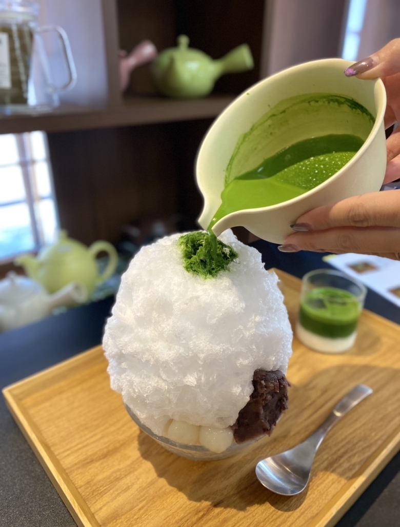 丸玉園のかき氷