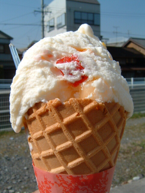 PORTOのジェラートコーン
