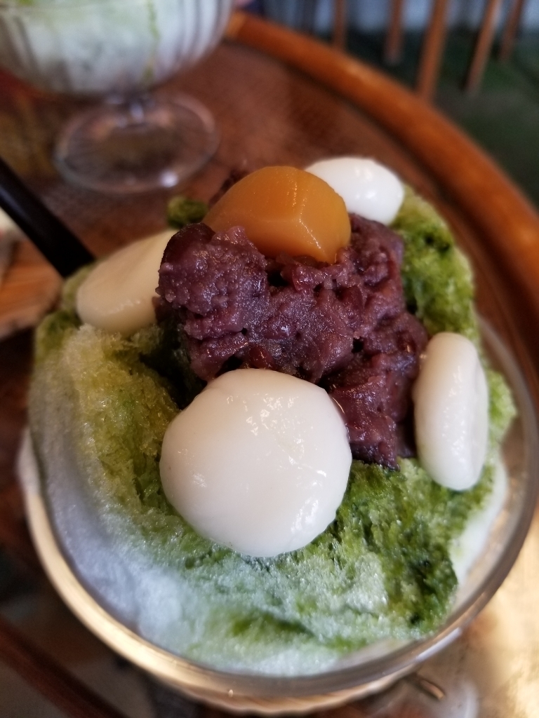 新村こうじ店のかき氷