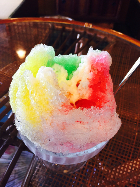 新村こうじ店のかき氷メニュー