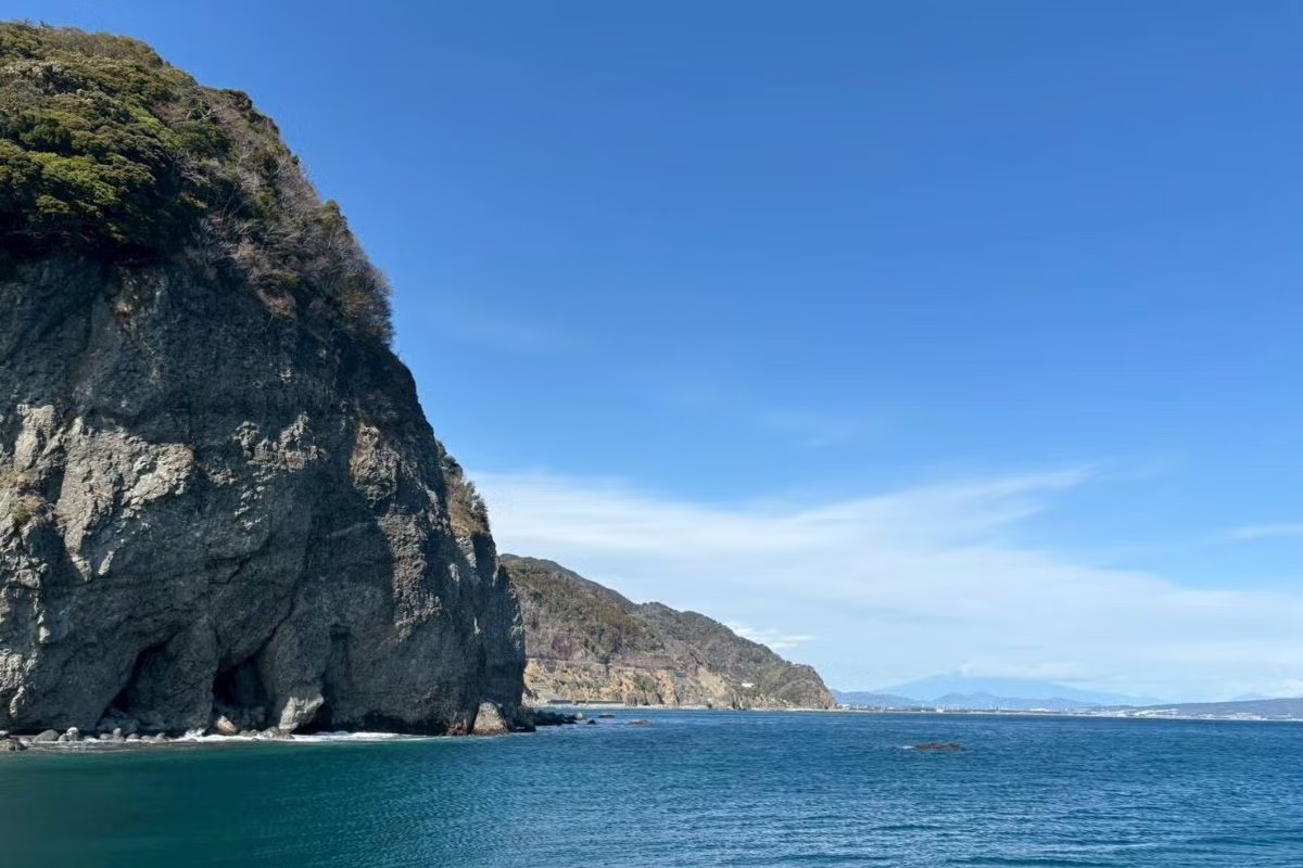 虚空蔵山と駿河湾